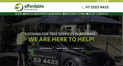 Desktop Screenshot of affordabletreeservice.com.au